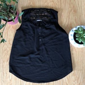 Breezy black blouse